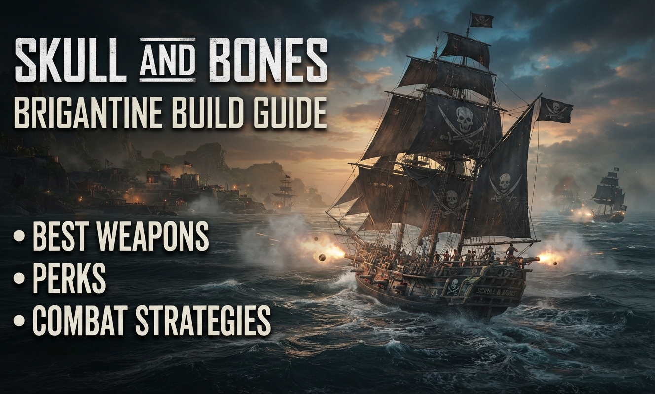 Skull and Bones Brigantine Build Guide: Best Weapons, Perks, and Combat Strategies