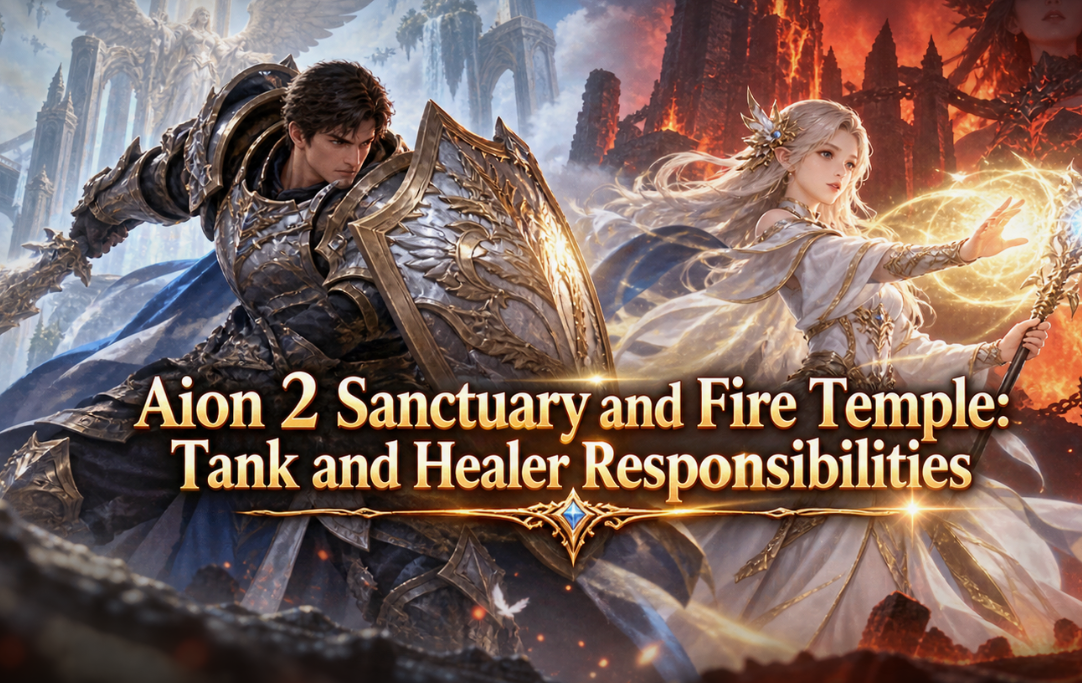 Aion 2 Sanctuary and Fire Temple: Tank and Healer Responsibilities